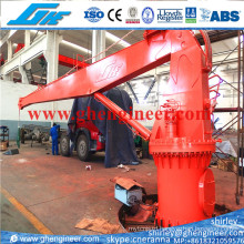 8t 10t Electrical Stiff Boom Marine Pedestal Crane